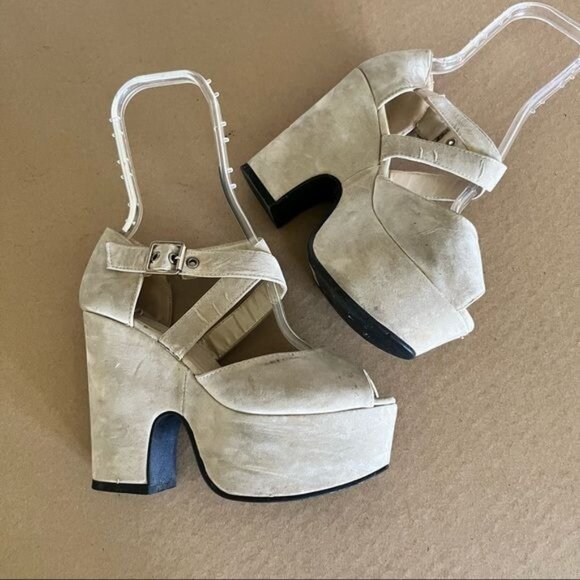 Dolls Kill Shoes - DOLLS KILL Koi Couture Platform Sandal